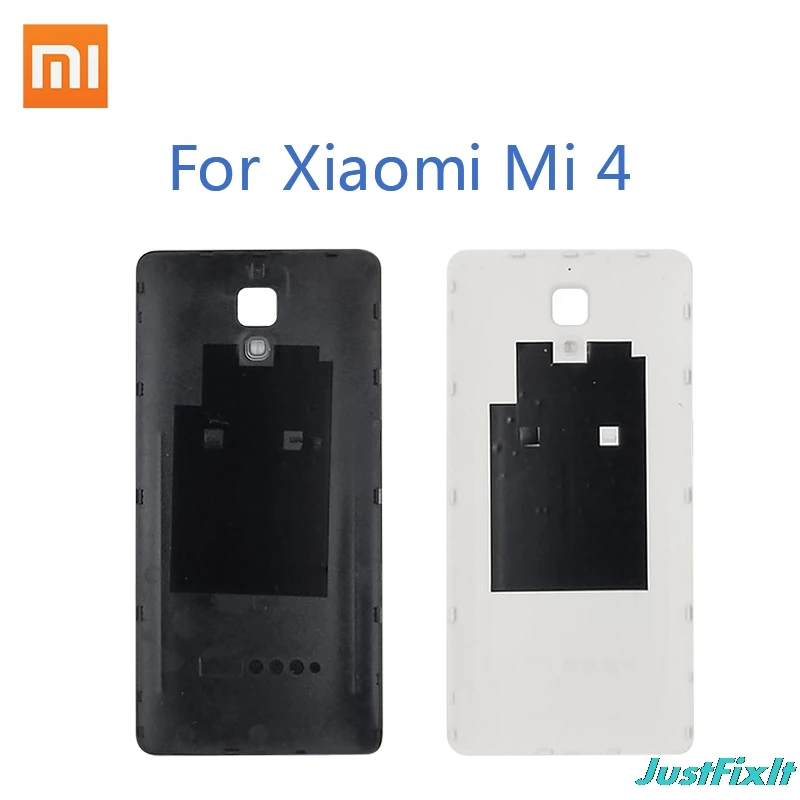 Оригинальный чехол с аккумулятором для Xiaomi Mi4 Задняя стеклянная крышка запасная