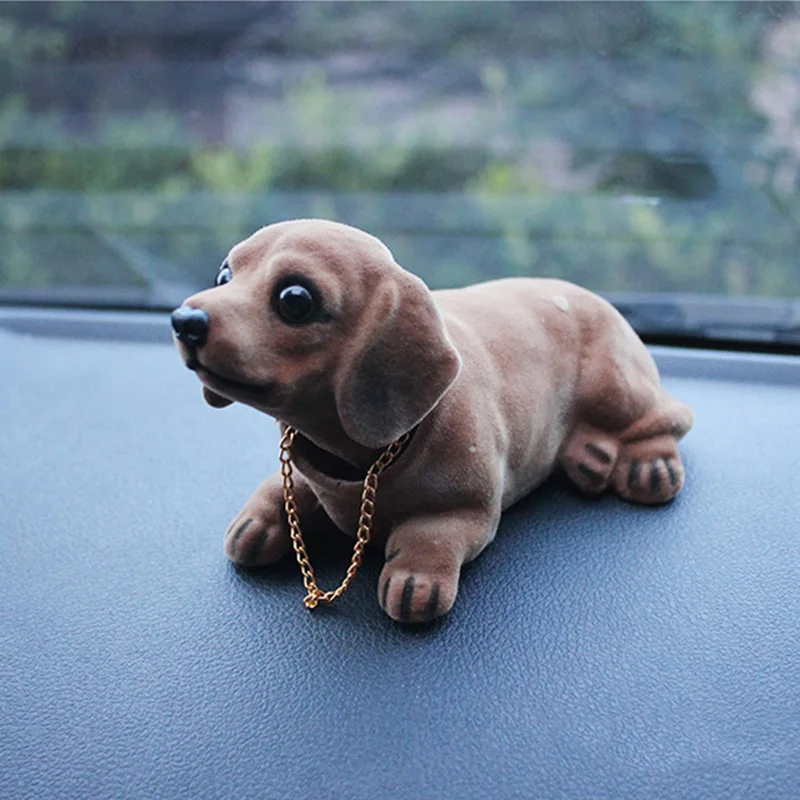 Автомобильные украшения креативная Автомобильная кукла качающаяся голова