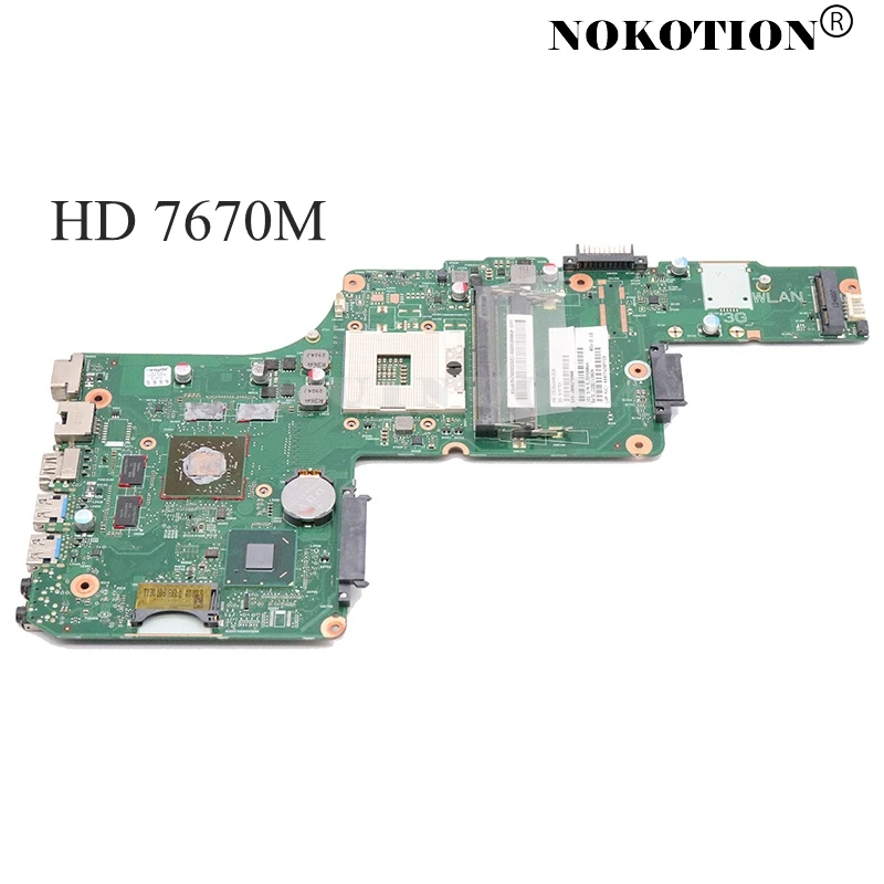 Материнская плата NOKOTION V000275060 для ноутбука TOSHIBA Satellite S855 C855 L855 HM76 DDR3 HD