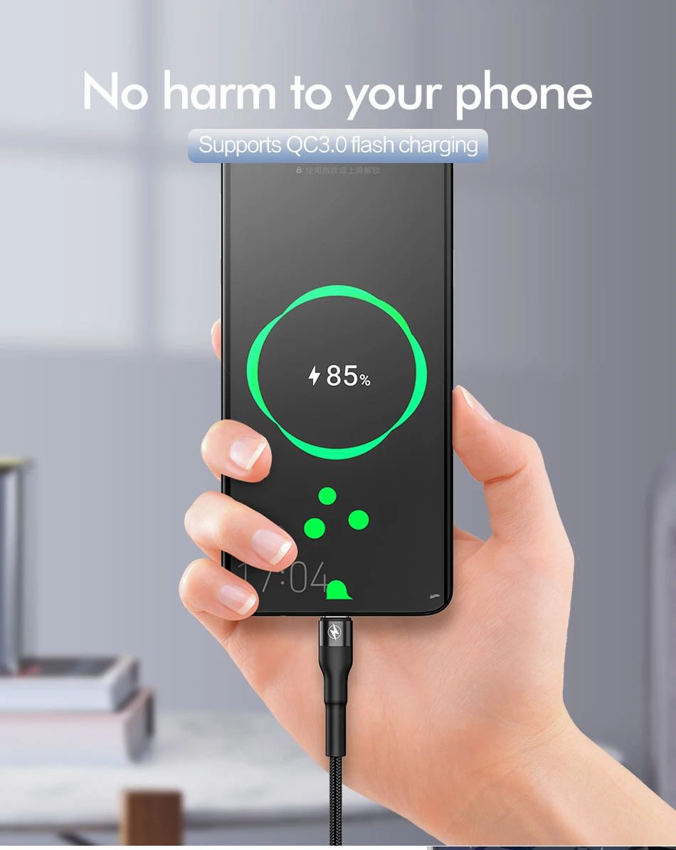 ROCK 60 Вт PD USB C к usb type C кабель для Macbook Xiaomi Redmi Note 8 Pro Quick Charge QC4.0 PD Быстрая зарядка кабель для зарядного устройства