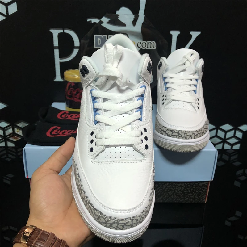 

Top Quality 2021 New Retro 3 Black Cement Men Women Basketball Shoes Fire Red UNC Men Trainers Designer Sports Sneakers