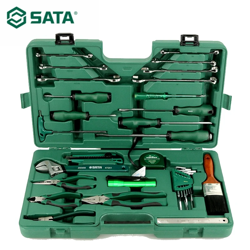 Набор многофункциональных инструментов SATA 33 шт. отвертка гаечный ключ набор