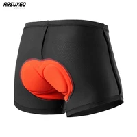 arsuxeo cycling underwear unsex men women bike bicycle mountain mtb shorts 3d padded sports compression tights breathable 001