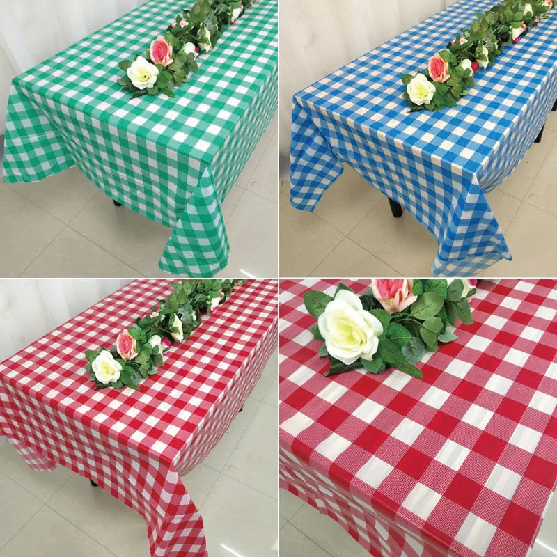 Одноразовая скатерть из полиэтилена водонепроницаемая маслостойкая Скатерть