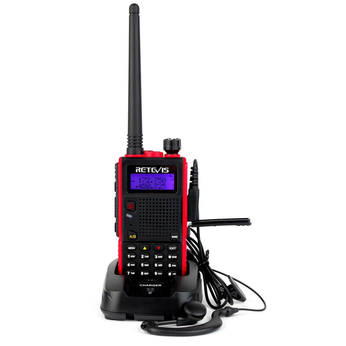 

Retevis RT5 Walkie Talkie 7W 128CH Dual Band VHF UHF VOX FM Radio Scanner Amateur cb Ham Radio Communicator HF Transceiver
