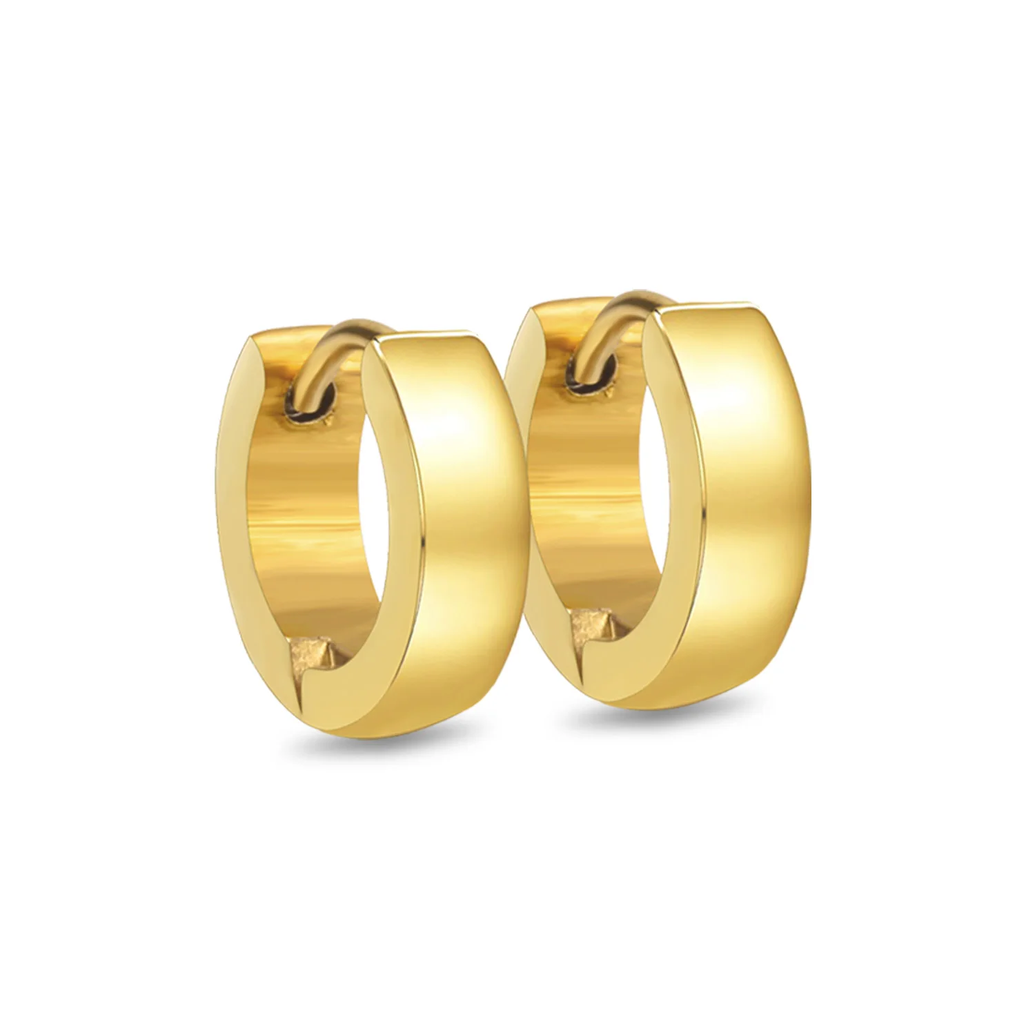 LUXUKISSKIDS Винтажные серьги-кольца розовые золотые черные стальные 2020 для женщин