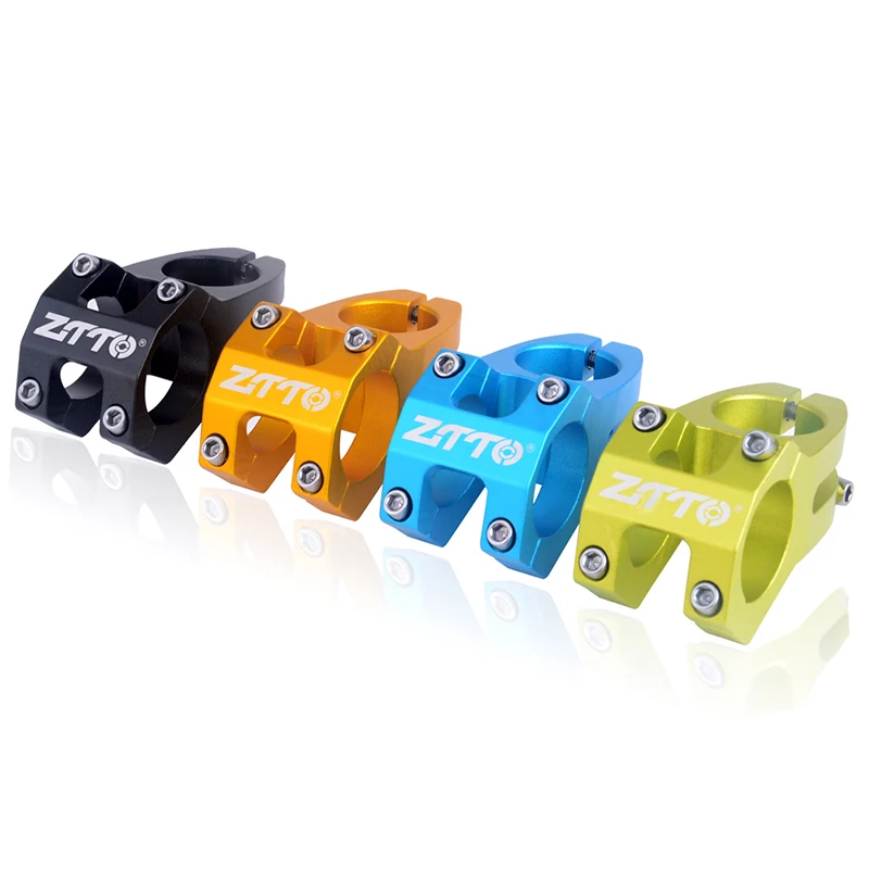 ZTTO Mountain Bike Handlebar Stem Hollow Downhill 31.8MM Riser 45MM Aluminum Alloy Bicycle Accessories Bike Handlebars Parts