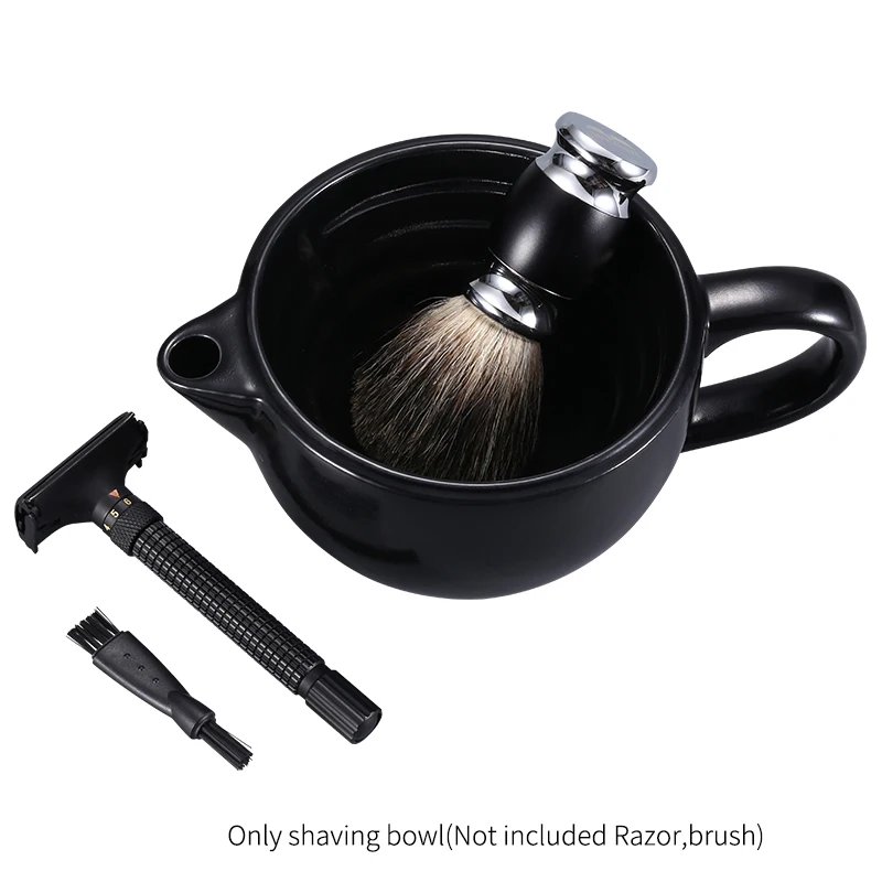 Бритва кружка для бритья заполненная горячей водой сохраняет пену теплая чаша