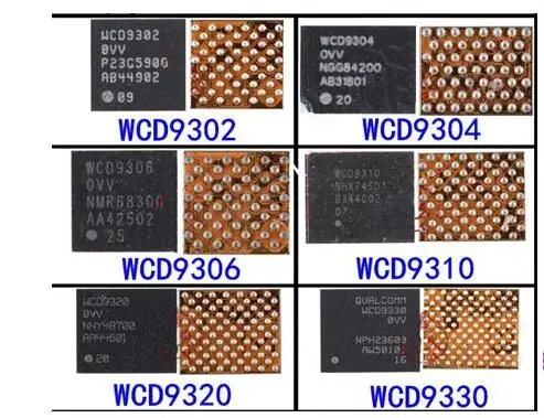 WCD9306 WCD9310 WCD9320 WCD9330 WCD9302 WCD9304 аудио IC звуковой кодек чип 5 шт./лот|Интегральные схемы|