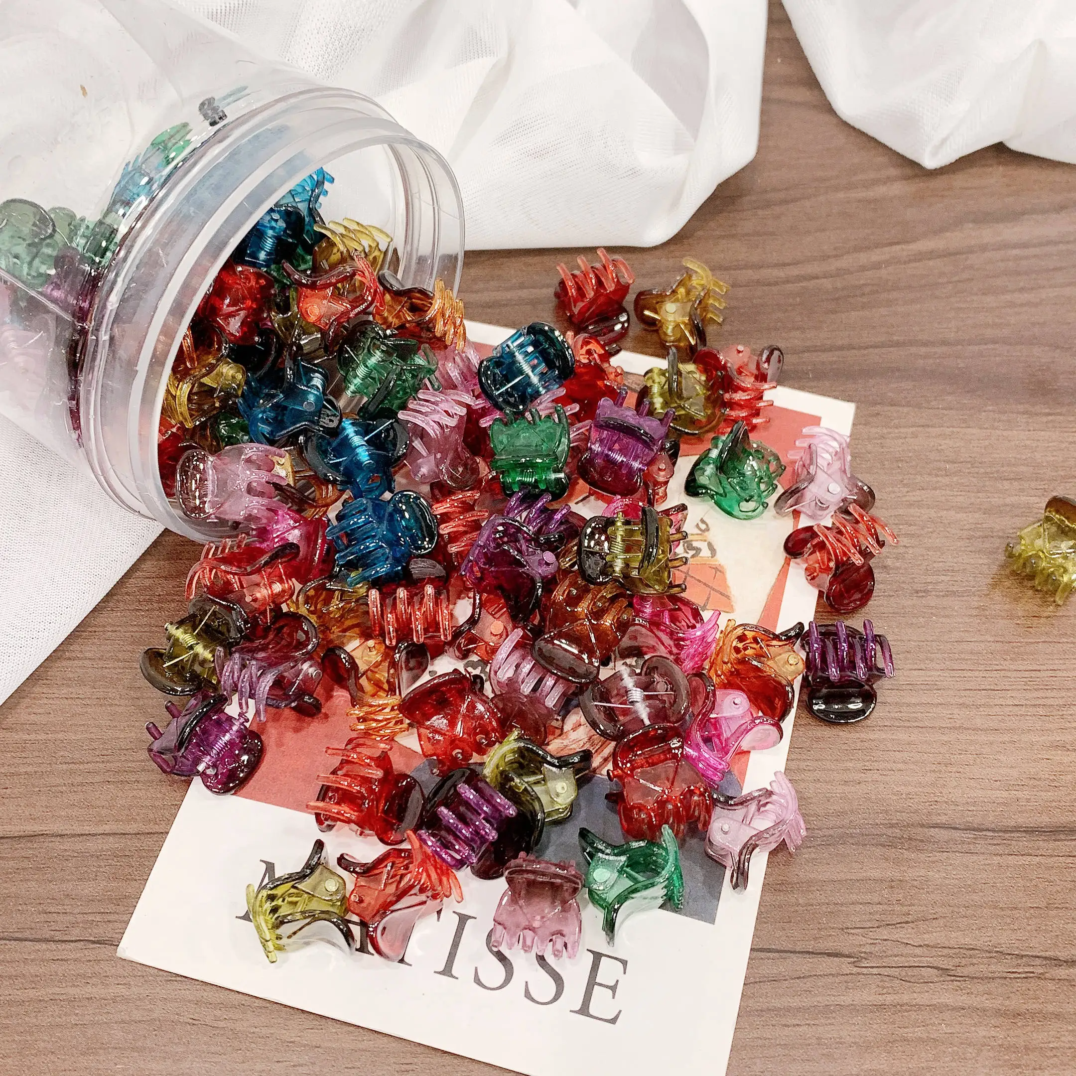 80/100 шт./коробка матовые заколки для волос |