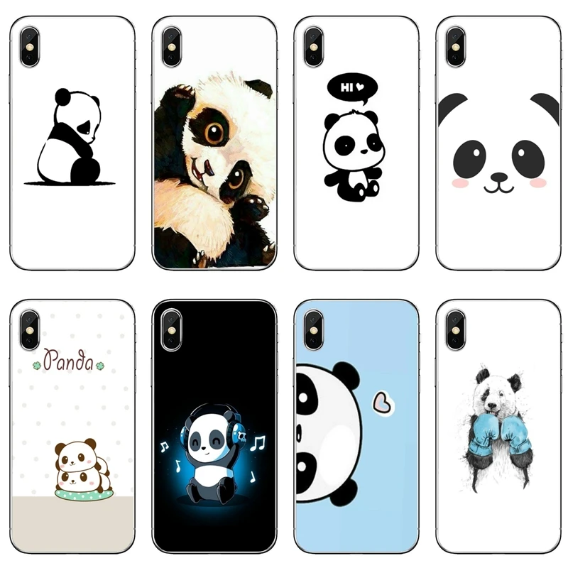 Мультяшные милые панды аксессуары чехол для телефона Samsung Galaxy M30 J8 J7 J5 Pro J6 J4 Prime Plus