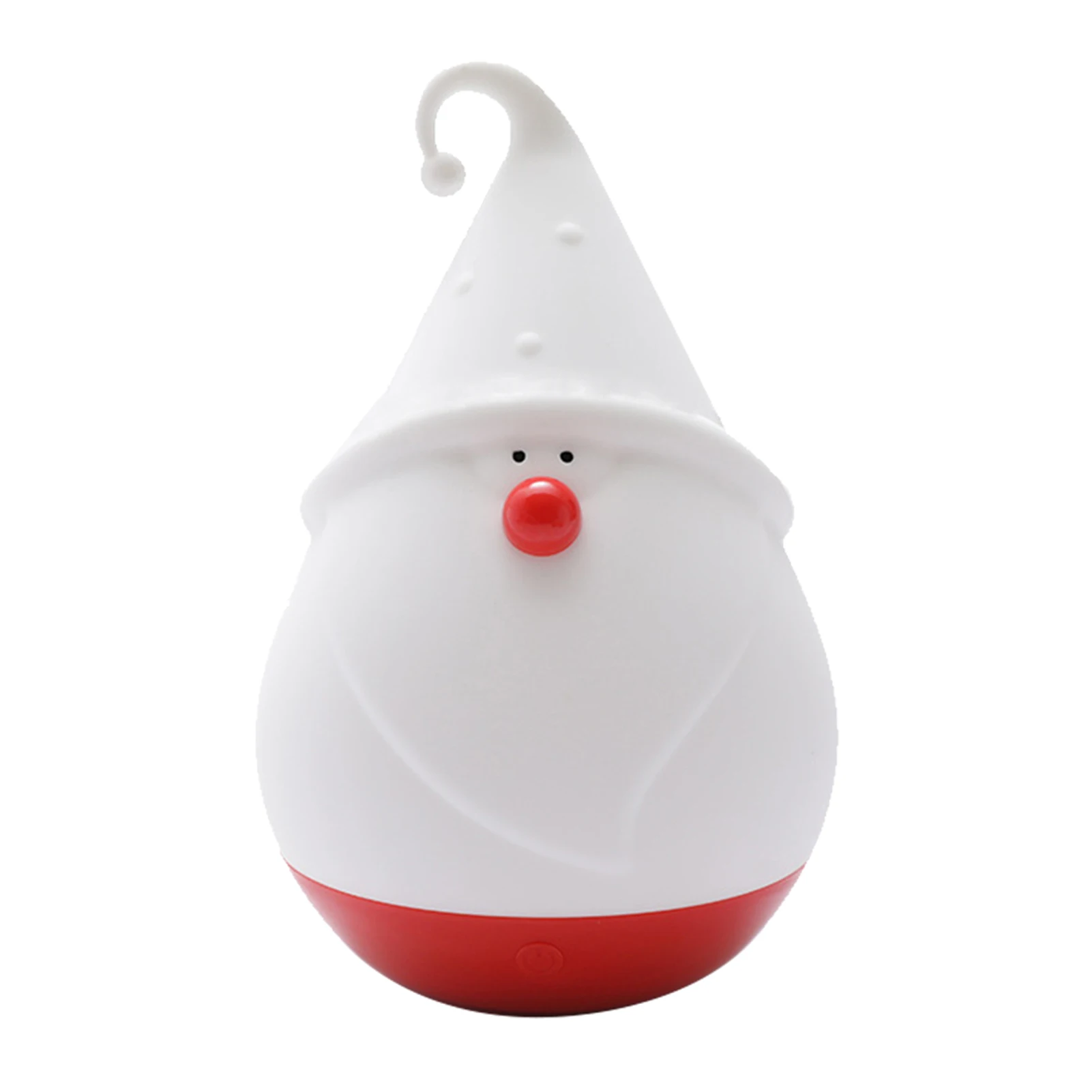

Gift Snowman Shape Christmas Decoration Holiday Bedroom Portable Night Light Kids Room Party Cute Soft Silicone Home Birthday