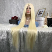 bliss synthetic wigs long straight 613 color hair wig new womens long straight hair wig for women 24 inch synthetic wig