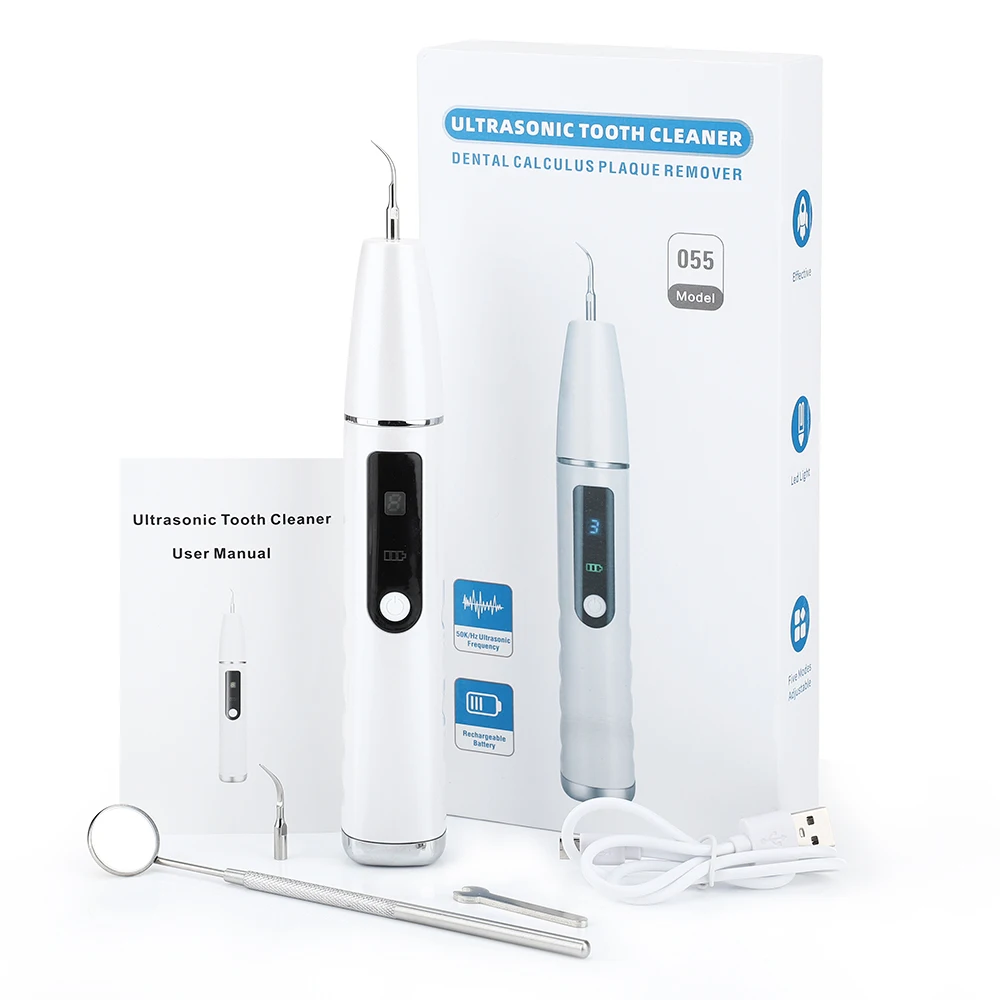 

Dental Calculus Remover Electric Tartar Remover Ultrasonic Whitening Teeth Cleaner Tooth Stain Removal Household Dental Scaler