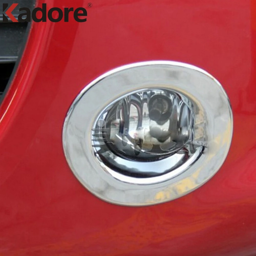 Передняя противотуманная фара для Nissan March 2010 2011 2013 ABS хромированная крышка Ободка