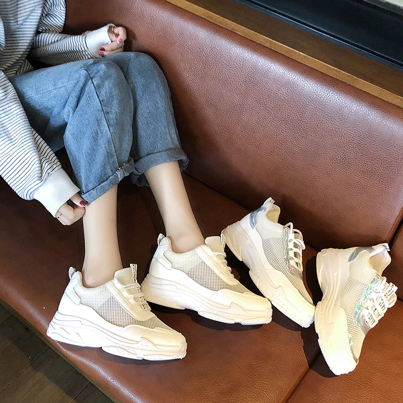 Fujin/лоферы на плоской платформе Женская обувь Сезон весна Коллекция 2020 года