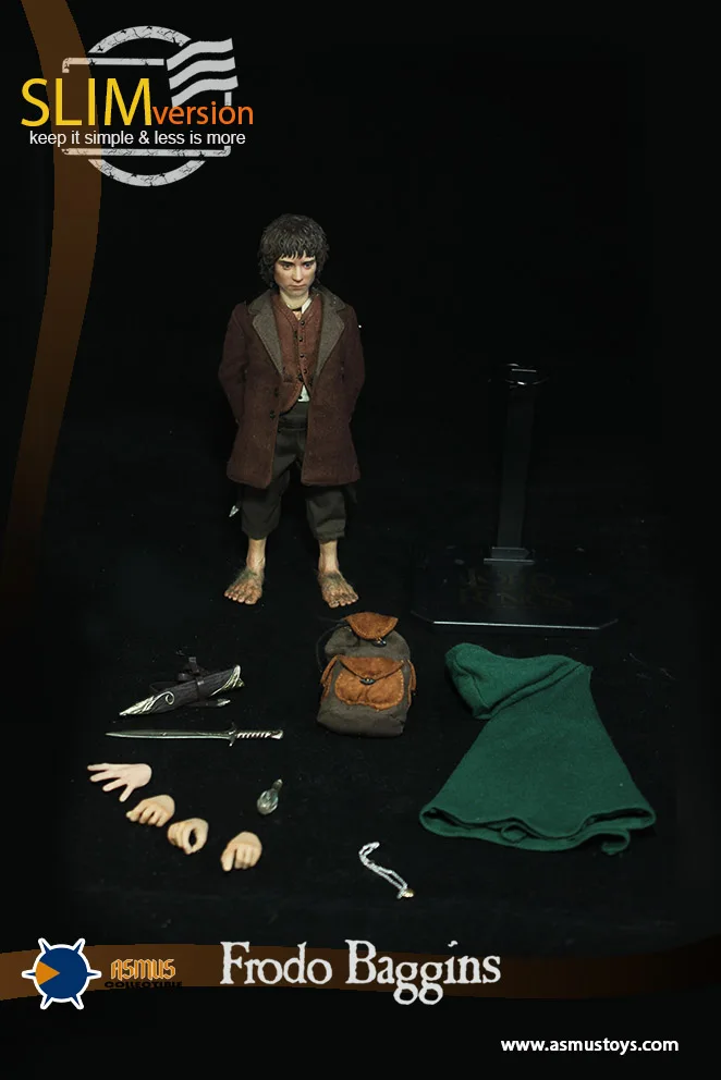 FRODO Игрушки Асмус Властелин колец Фродо Сэм 1/6th весы Коллекционная фигурка - Цвет: FRODO