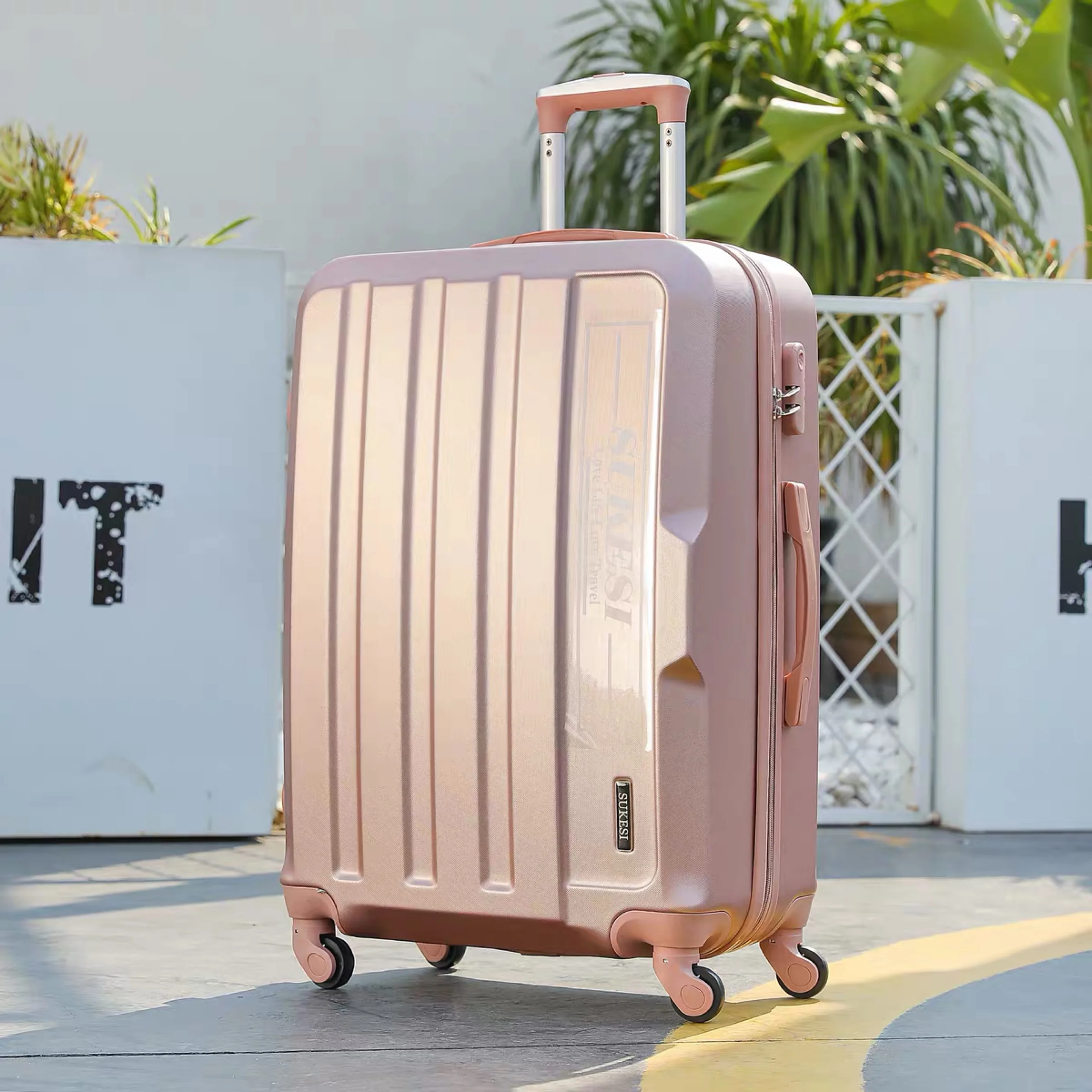 Дорожный чемодан с колесами женская сумка на колесиках для багажа 30 дюймов