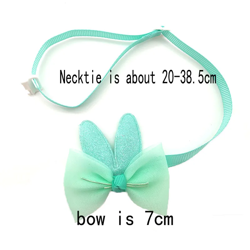 

50/100 Pc Puppy Dog Accessories Cute Rabbit Pet Dog Cat Bowties Adjustable Puppy Dog Collar Bow Tie Necktie Dog Supplies Dog Bow