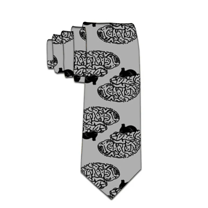 Множественные стили ткань полиэстер с принтом узкие галстуки для Для мужчин (8 см)