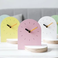 luxury nordic office desk clock modern design silent kids small bedroom table clock creative reloj escritorio clocks bw50zz