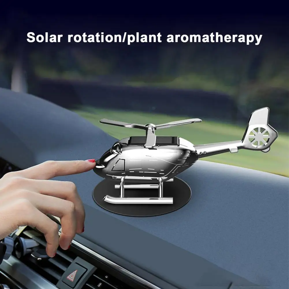 

Car Aircraft Decoration Aromatherapy Air Freshener Helicopter Gift Solar Car Perfume Fragrance Car Airplane Ornament Car Styling