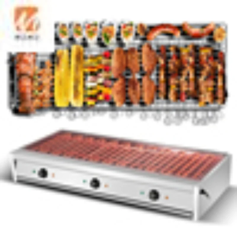 

Big Barbecue Electric Grill Machine Commercial For Restaurant or BBQ Fast Food Store