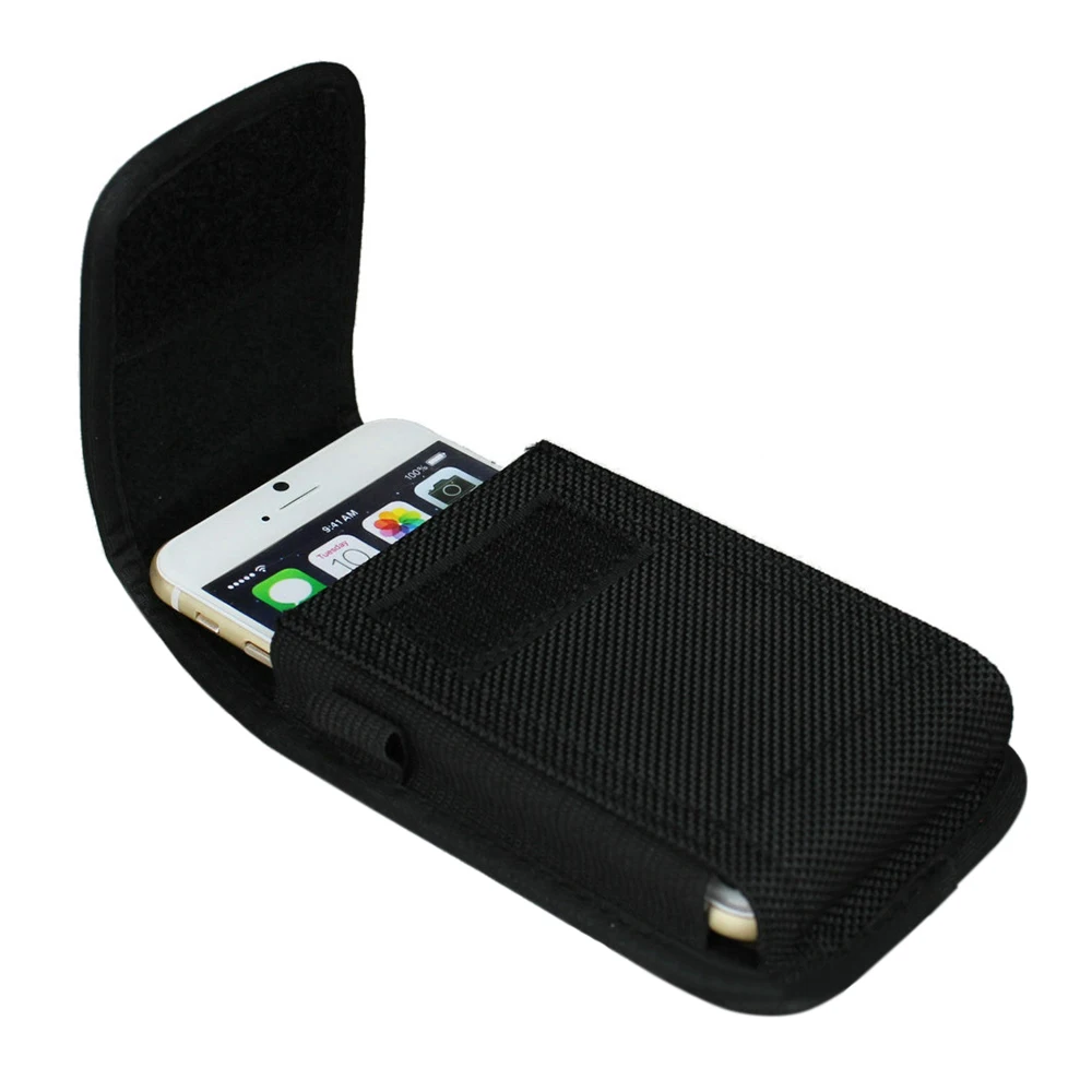 Mobile Phone Bag 5.2-6.3 inch Outdoor Phone Waist Bag for iPhone Samsung Xiaomi Huawei Hook Phone Pouch Sport Belt Waist Bag