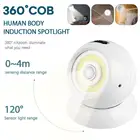 1 шт. сенсорный Ночной светильник, Ночной светильник, вращающийся на 360 , COB-светильник, внутреннее освещение, светильник, 2 типа, светодиодный сенсорный Ночной светильник, Прямая поставка