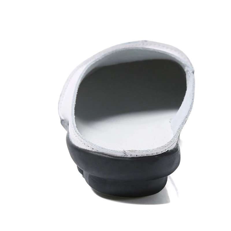 Летняя женская обувь на плоской подошве без застежки Женская повседневная из