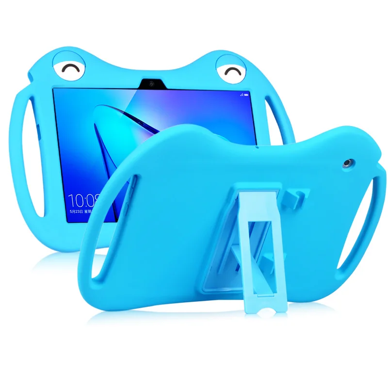 fro huawei tablet t3 10 1 silicone case ags w09 protective case 360 ° full surround shatterproof cartoon children laptop bag t5 free global shipp