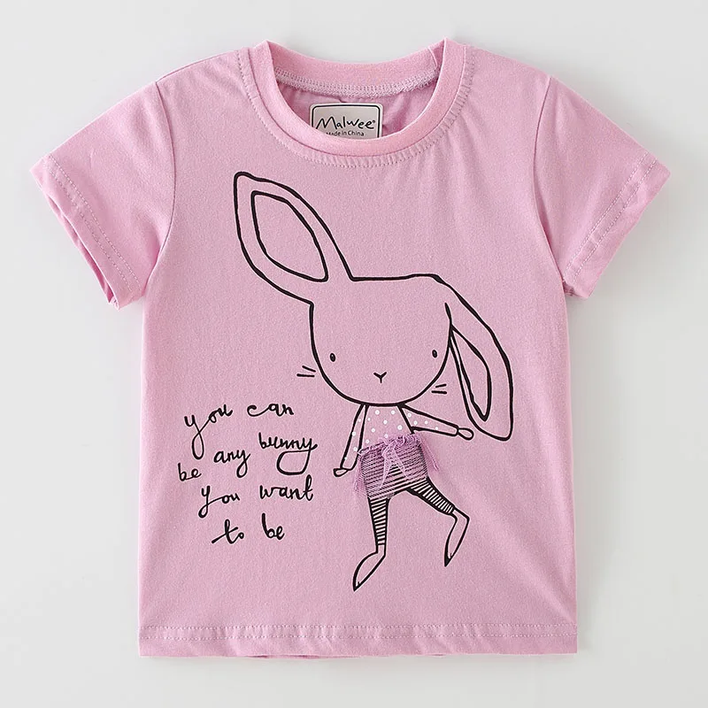 

Cute Cats Tee 100% Cotton t-shirt Short-sleeve Baby Girl Clothes Litttle Girls Cartoon Tops Children Underwear Bebe Kids t shirt