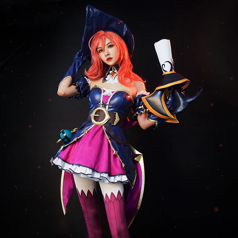 Женский карнавальный костюм LOL The Bounty Hunter Miss Fortune ведьмы на Хэллоуин заказ|Игровые