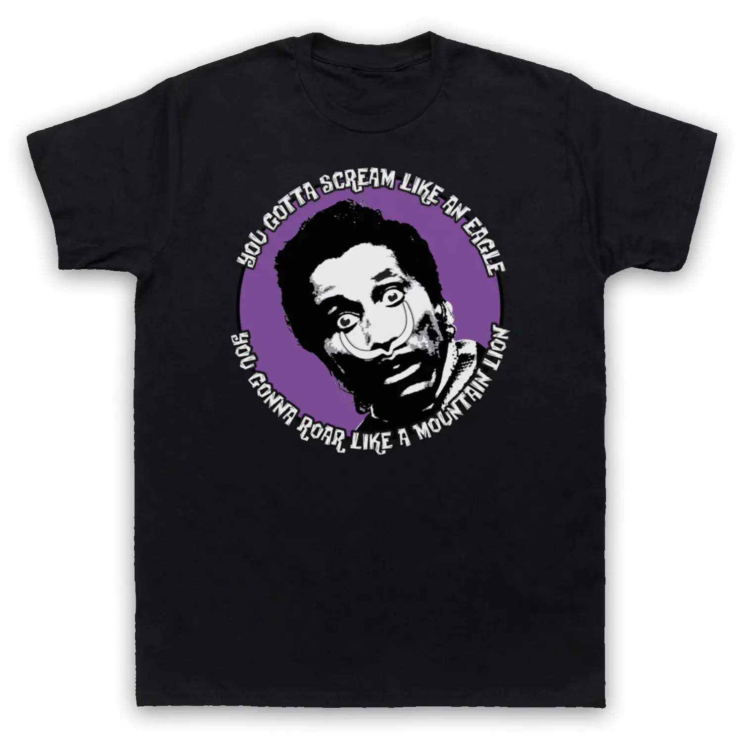 ALLIGATOR WINE SCREAMIN' JAY HAWKINS/Мужская и женская футболка с короткими рукавами из 100%