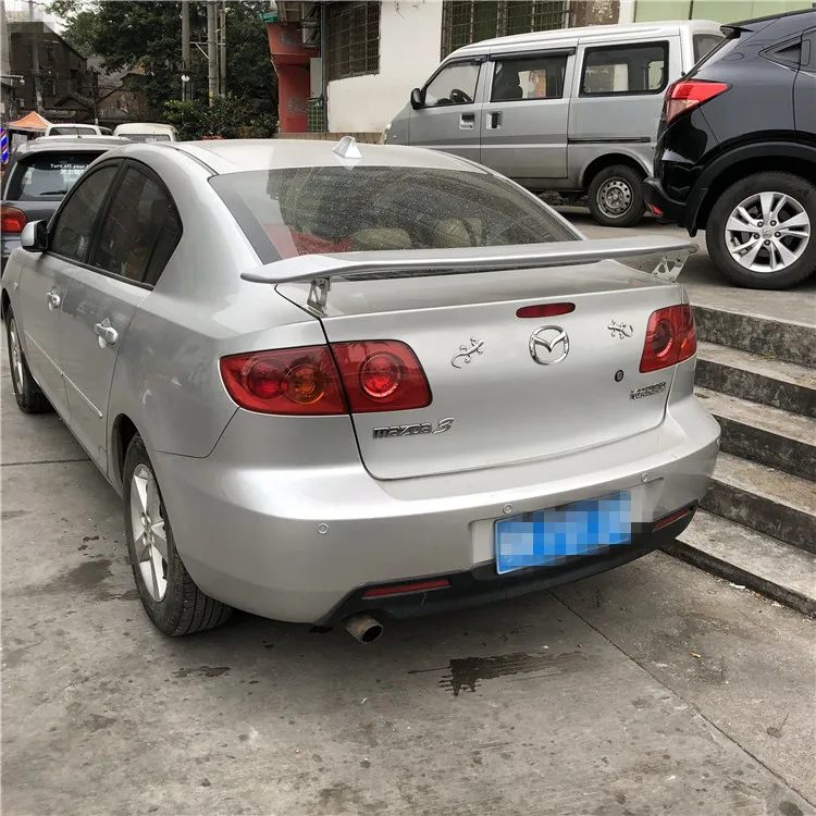Спойлер для Mazda 3 2006 2013 Mazda3 RX8 спойлер из АБС пластика цветной задний