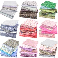 teramila 8pcs pack square pre cut fat quarter bundle handmade material printed cotton fabric for sewing quilting cloth patchwork