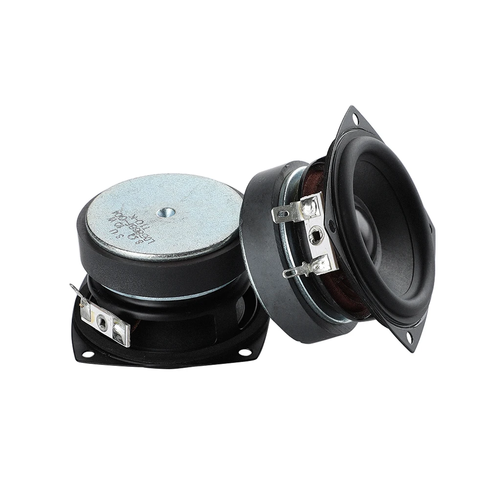 AIYIMA 2Pcs 2.5 Inch Portable Full Range Speaker 8 Ohm 30W Audio Loudspeaker Home Theater Wool Fiber Cone For Bluetooth | Электроника