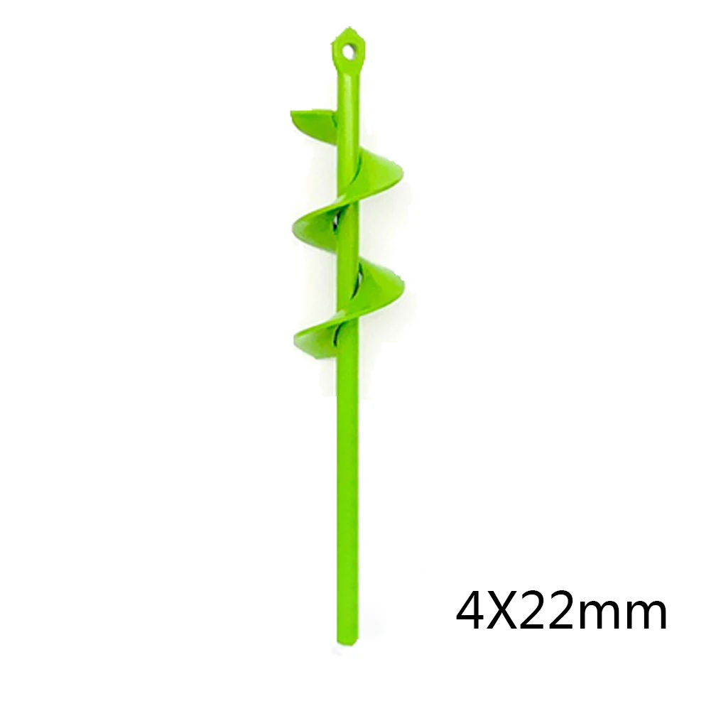 

For 3/8" bit electric/cordless drill Garden Spiral Auger Drill Drill Bit Planter Household Durable