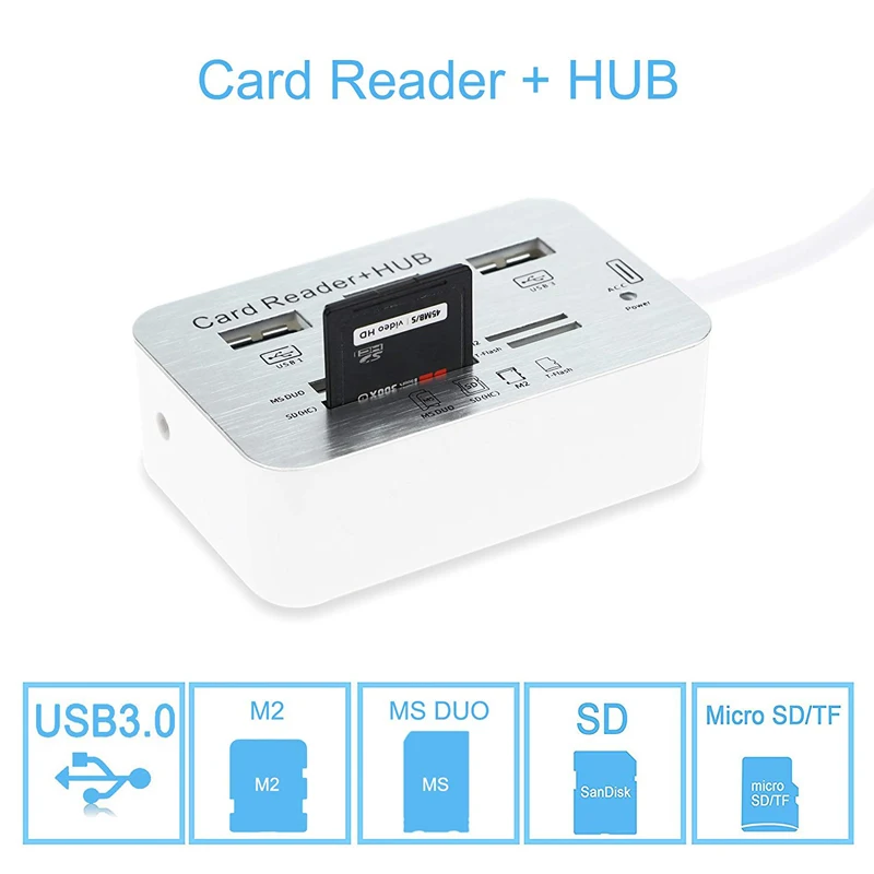 USB C HUB 3 0 1 Multi Splitter Port Sd Card Reader для Macbook Air компьютера ПК ноутбука аксессуары
