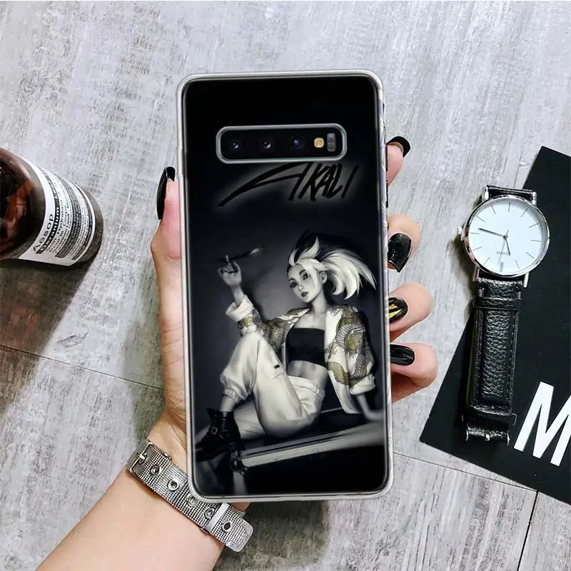 Чехол Akali для Samsung Galaxy A50 A70 A40 A30 A20S A10 Note 20 Ultra 10 Lite 9 8 A6 A8 Plus A7 A9 + | Мобильные телефоны и
