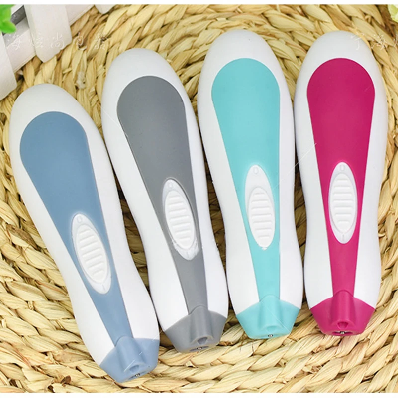 Безопасный Электрический триммер для ногтей детей и взрослых машинка стрижки