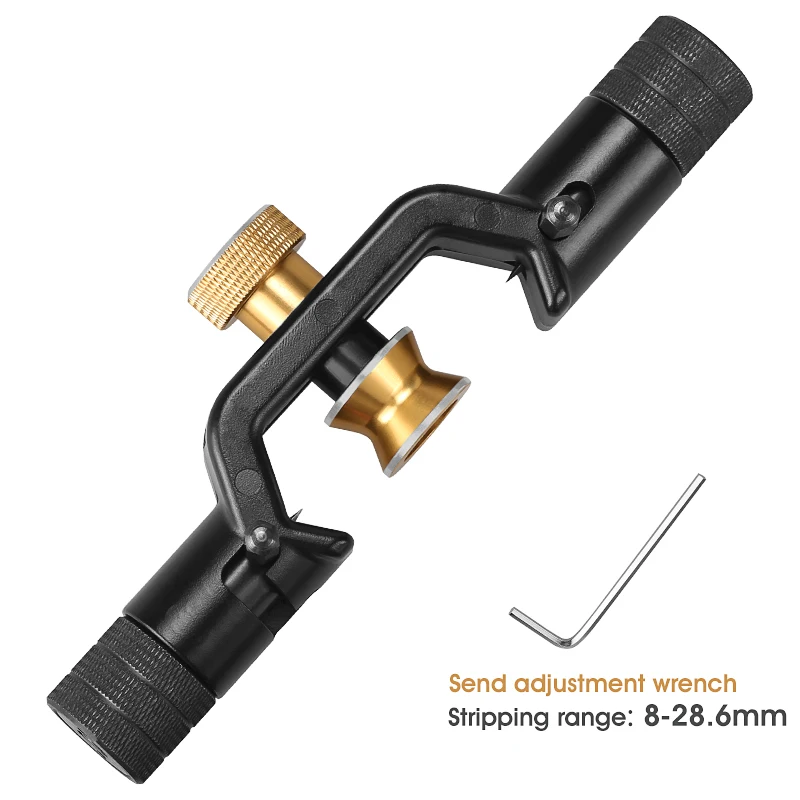 

ACS Armored Wire Stripper 8-28mm 4-10mm FTTH Fiber Optic Stripper Slitter Wire Stripper Cable Cutter Tool