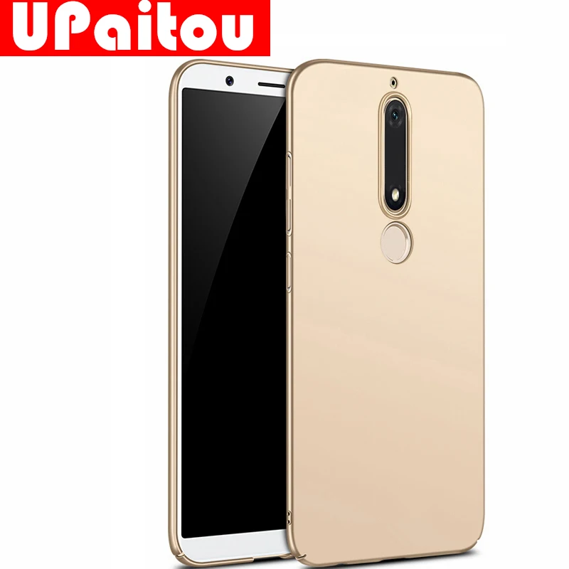 UPaitou Hard Matte Case for Nokia 5.1 6.1 7.1 8.1 X5 X6 X7 7 Plus 8 2018 360 Full Cover PC Back For Series |
