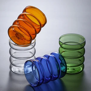 Glass Cup Coffee Cup Milk Cup Stained Glass Single Cup Water Cup Home Daily Personal Cup Juice Cup Reusable Cup Cute Cup