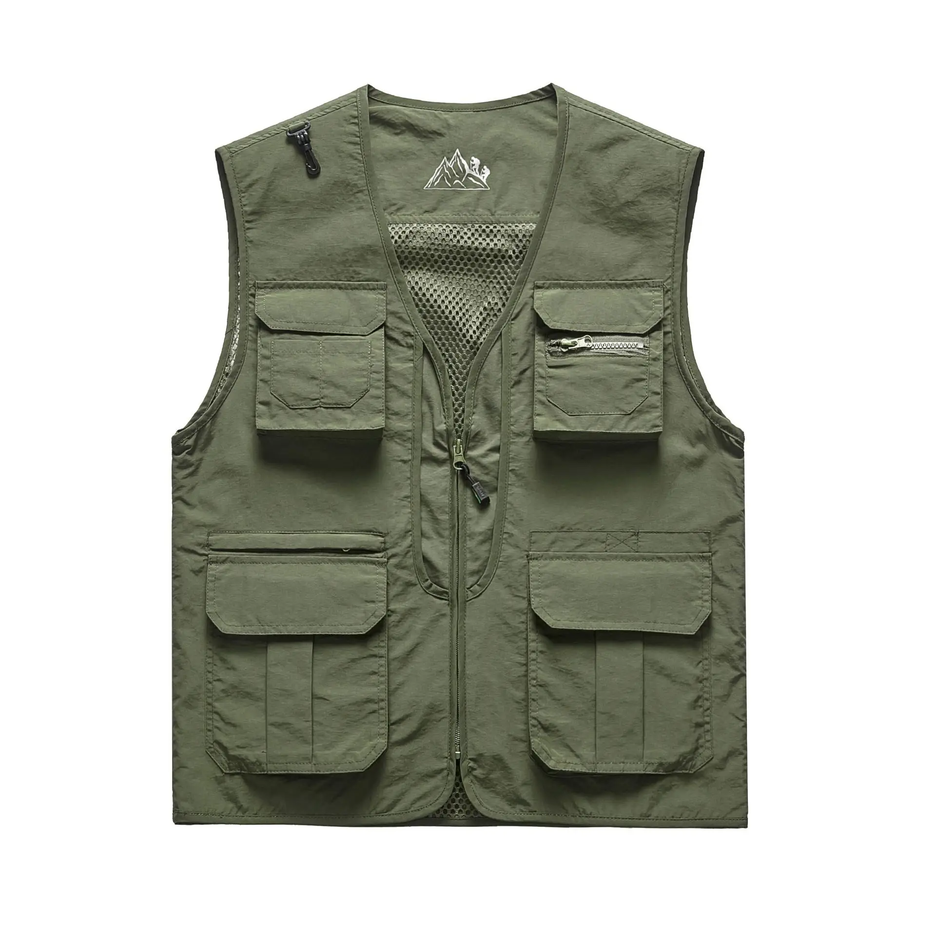 

Summer Spring Military Tactical Vests Breathable Fishing Waistcoat Biker Vest Coat Chalecos Multipockets Men's Vest Jacket