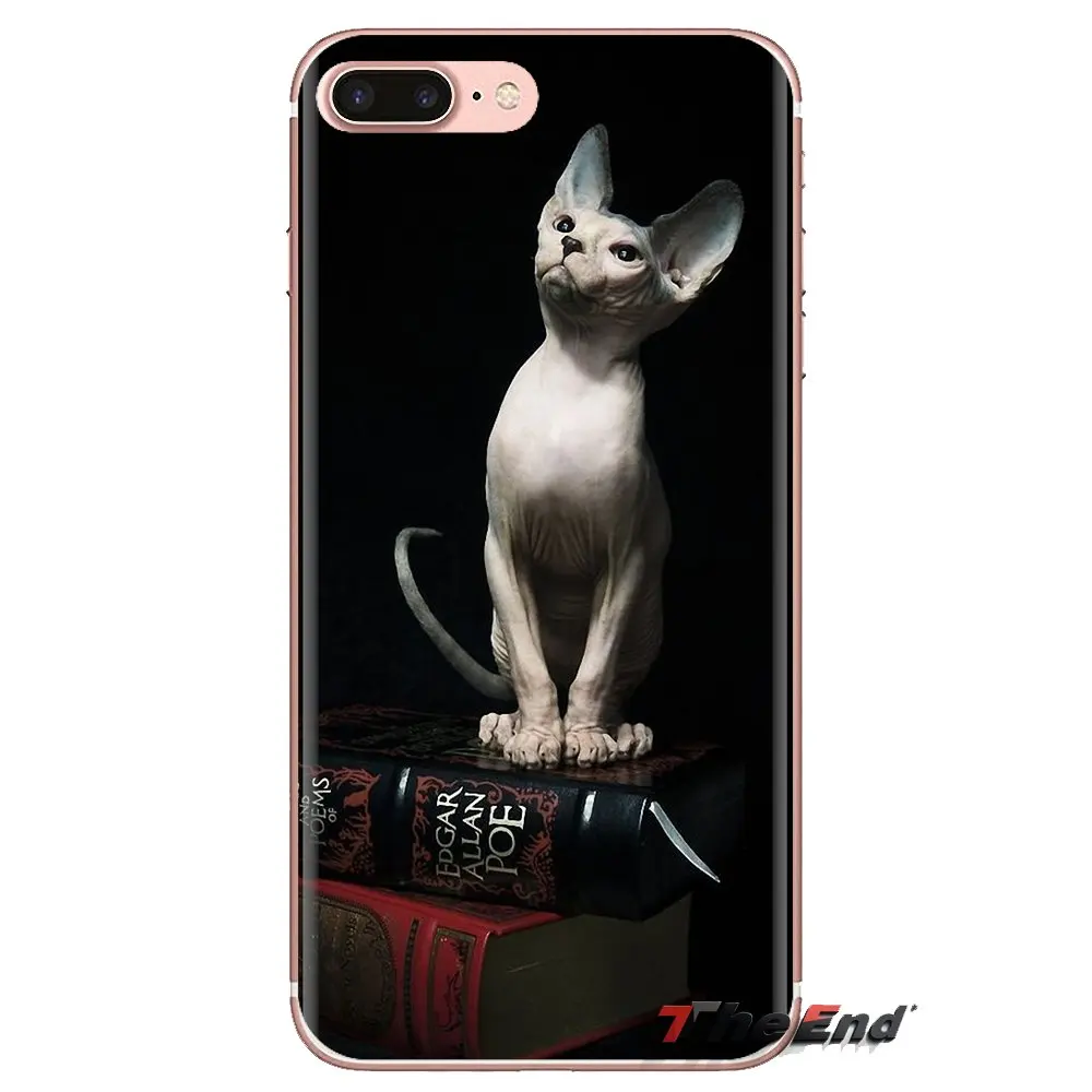 For Huawei Mate Honor 4C 5C 5X 6X 7 7A 7C 8 9 10 8C 8X 20 Lite Pro Transparent Soft Bag Case Friendliest sphynx cat kitty Poster |