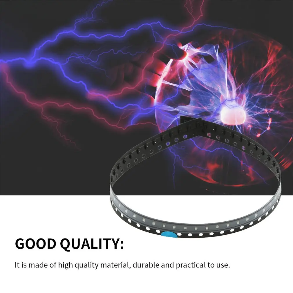 

Durable 6value 300pcs SMD LED 0603 Superbright LEDs Assorment Kit Electronic Component LEDs Assorment Kit