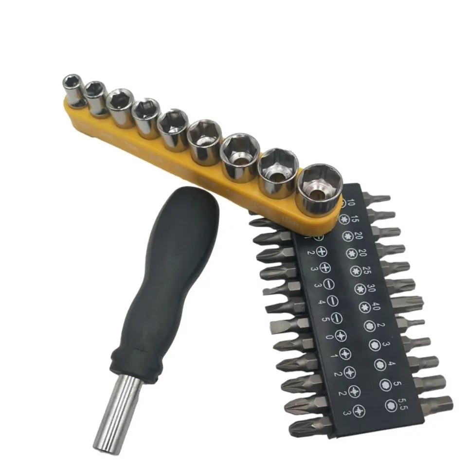 

Screwdriver Small Socket Wrench Manual Set T-Shaped Outer Hexagon Multi-Function Tool Universal...