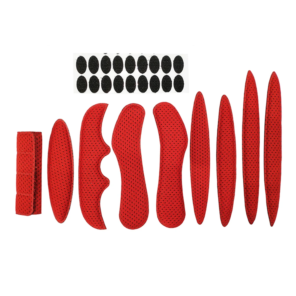 27 шт. мотоциклетный шлем внутренние накладки комплект мягкий Быстросохнущий