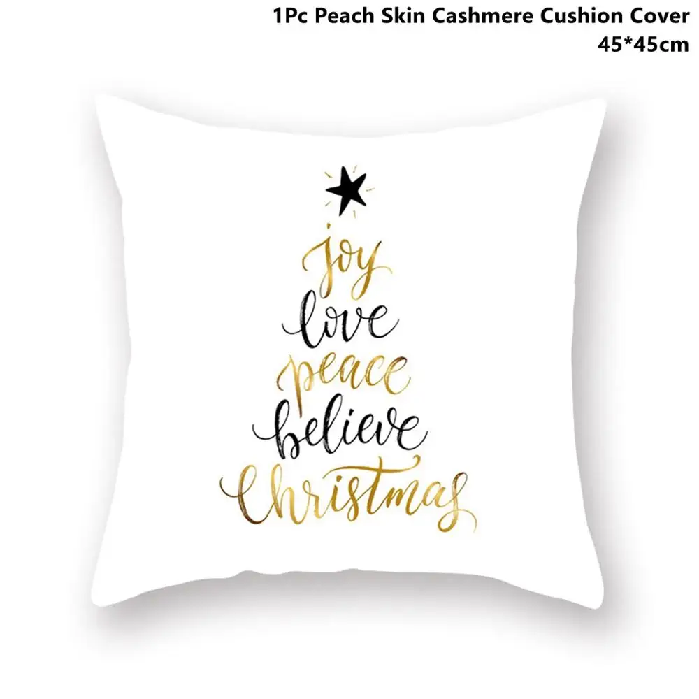 Xmas Pillowcase 35 Taop Рождественское украшение для дома Рождественские Подвески Висячие украшения Рождественская наволочка Deco Noel Navidad подарок на год - Цвет: Xmas Pillowcase 35
